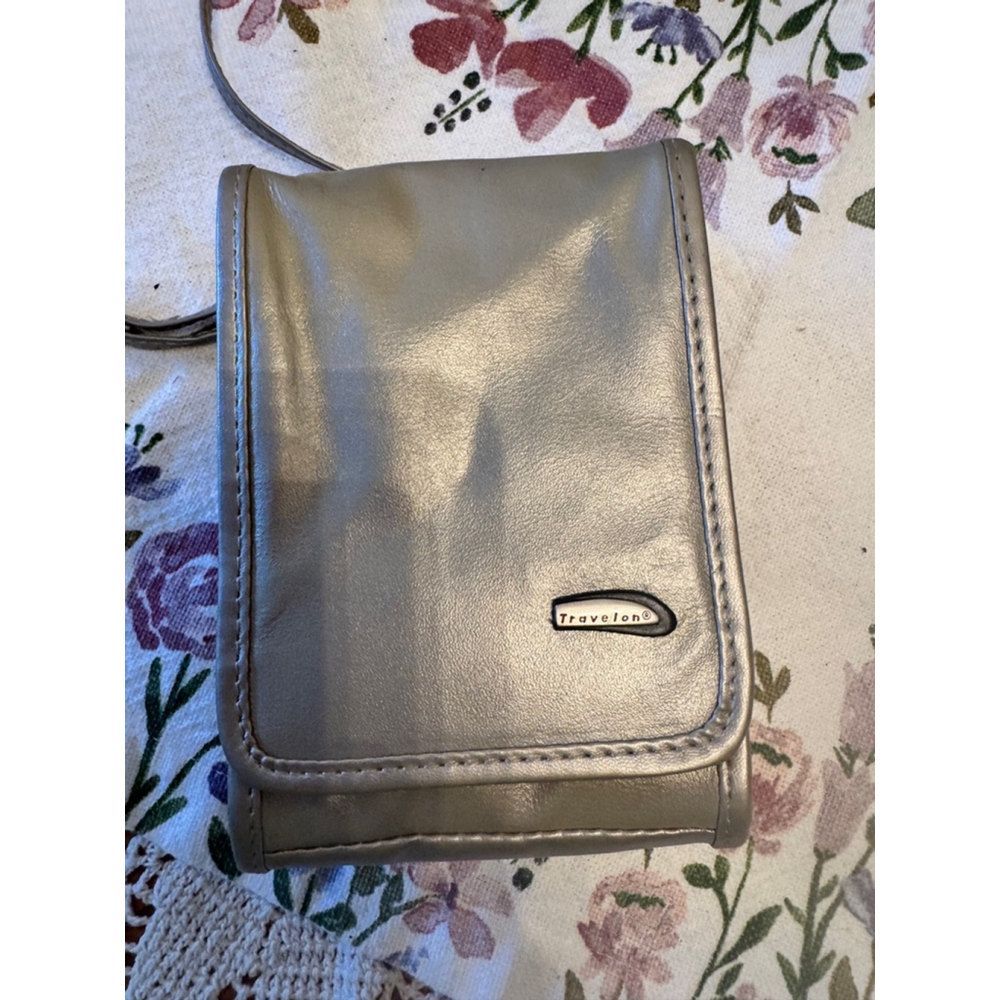Travelon Small Gold Crossbody Bag
